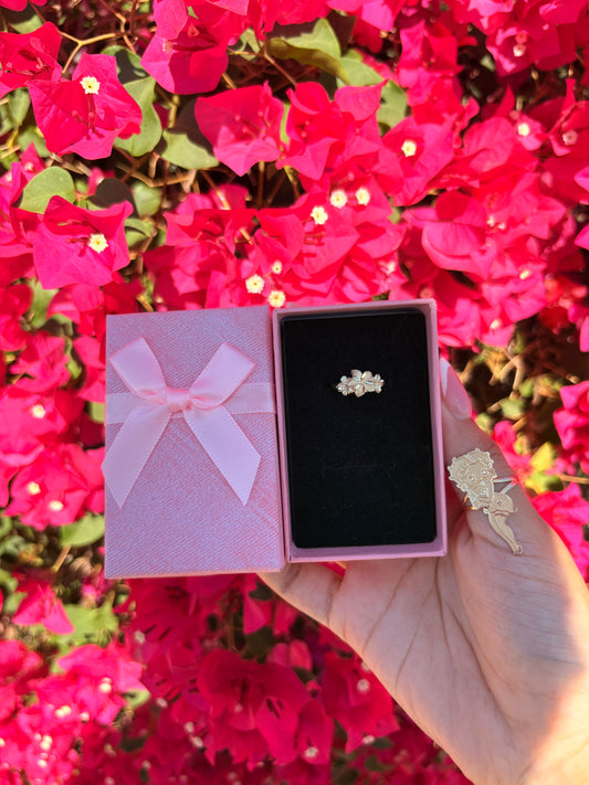 14k Mini Plumeria Ring